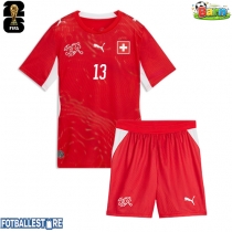 Sveits Zeki Amdouni #23 Hjemmedraktsett Barn VM 2026 Kortermet (+ Korte bukser)